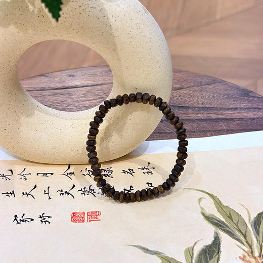 ²必入款【沉香溯源-99沉随形单圈小碎银】3克+奇楠沉香手串 多样性发其一( 24小时鉴赏期 ) HM02-CRMM-DBCX 商品图2