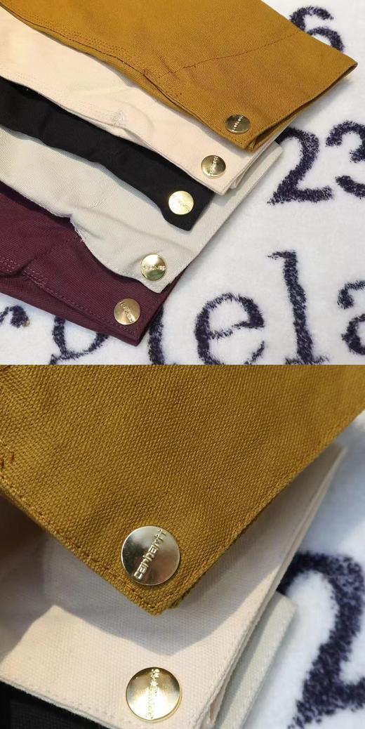 F031013水洗帆布男女同款结实牢靠耐穿耐磨时尚百搭工装夹克外套 商品图5