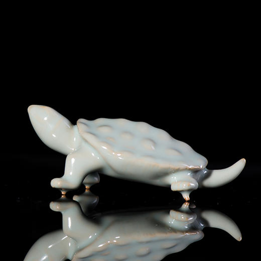 问鼎汝瓷天青灵龟茶宠 商品图0