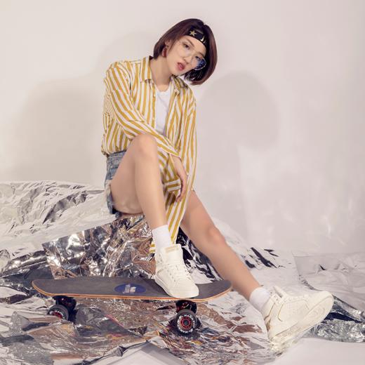 【清仓！89元任选2双！69元1双！众人所求的爆品回归！星光小白鞋高帮款！】Conamore匡默璀璨星辰高帮情侣系列 商品图3