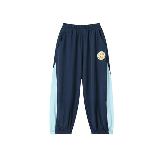 [冰感速干]bduck小黄鸭童装男童运动裤儿童松紧裤夏装防蚊裤110-160 BF2763093 商品图3