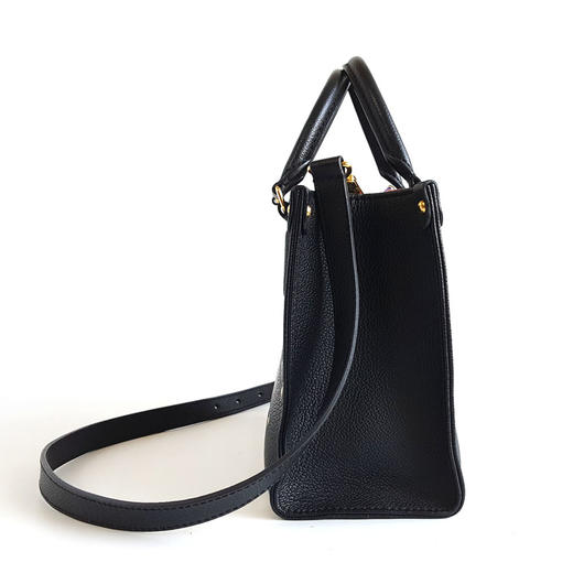 【95新】LV路易威登Onthego系列M45659小号黑白全皮onthego手提单肩包女士090326AK22 商品图7