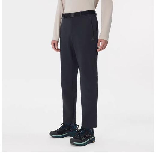 点此购买 可隆春秋新季男士配腰带款防泼水梭织运动长裤 ye 341778 商品图0