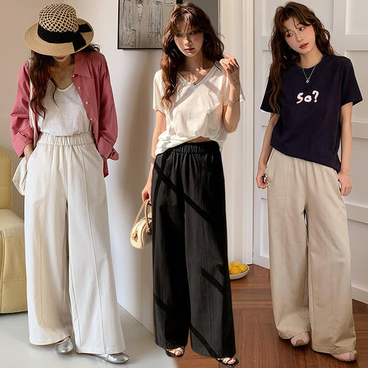 SIIJJEYY枝辑 韩系花苞裤 显瘦显腿长 3色可选2619 商品图10