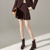 剩S/M/L/XL 芳外冬季新款气质百搭纯色A字半身裙简约高腰显瘦短裙女1135 商品缩略图1