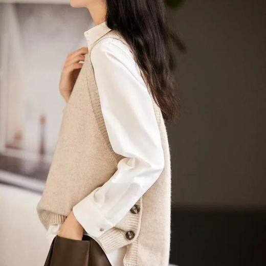 哥D同厂羊毛针织马甲 商品图0