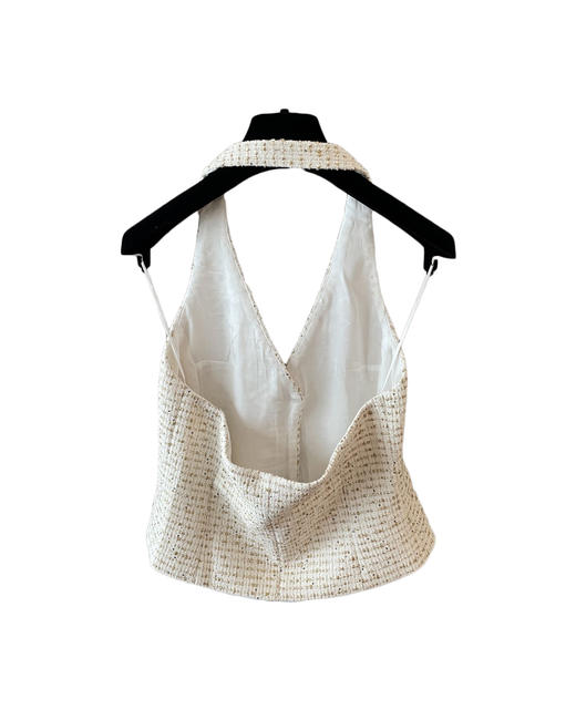 女款挂脖 V 领马甲背心zh025 商品图1