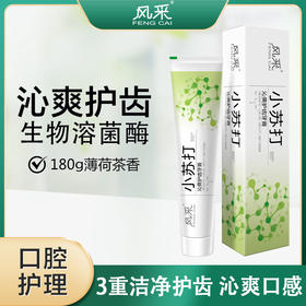 风采小苏打·沁爽护齿牙膏180g薄荷茶香 28021