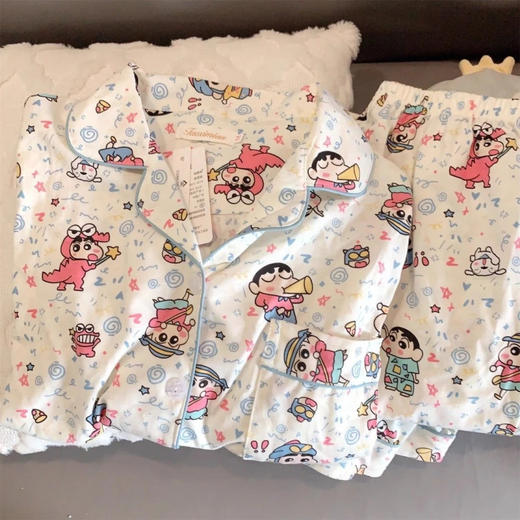 【有22种花色款式唉！！！长袖长裤睡衣套装】家居服两件套 商品图14