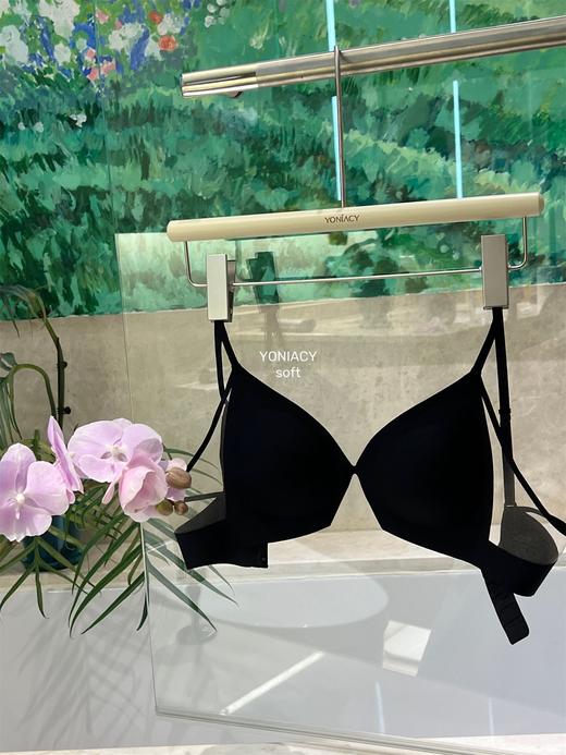 小胸更撩人～法式性感清透网纱安心内衣 细肩三角杯薄款美背无钢圈简约文胸AB杯小胸内衣 商品图2