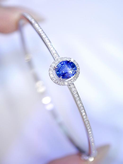 1.19ct蓝宝石手镯 商品图1