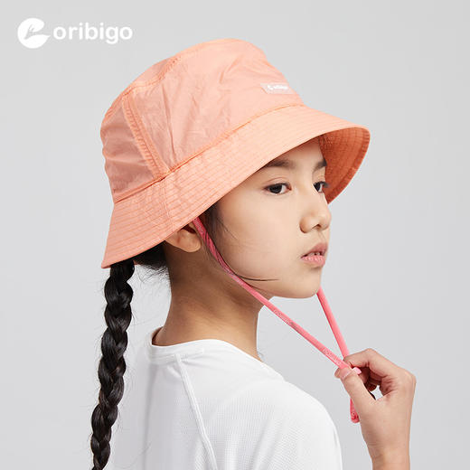 oribigo亲子款渔夫帽防晒透气可折叠帽子 商品图0