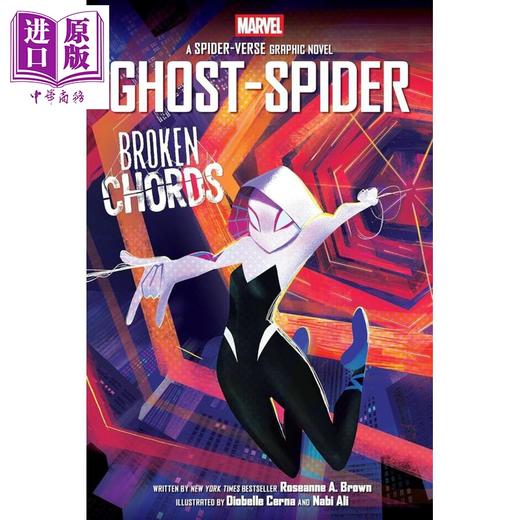 【中商原版】幽灵蜘蛛 分解的和弦 蜘蛛格温图画小说 Ghost Spider Broken Chords Spider Gwen Graphic Novel 英文原版 R Brown 商品图0