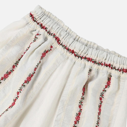 G2H日本童装 GO TO HOLLYWOOD 26春夏女童棉质拼接设计半身裙 商品图4