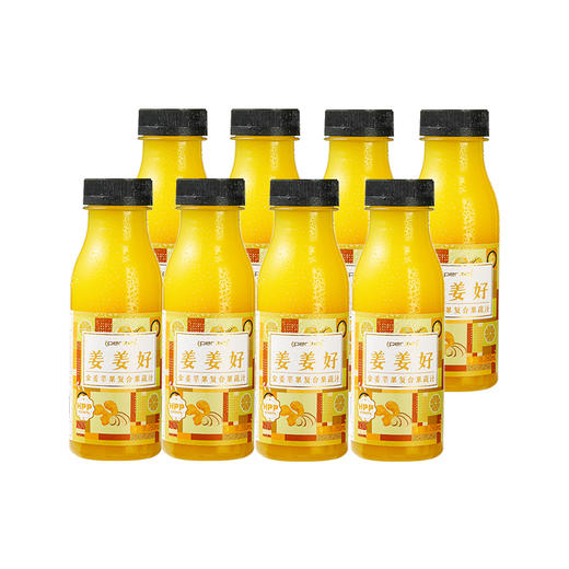 HPP金姜苹果果蔬汁260ml*6瓶装生姜鲜榨蔬菜纯果汁0添轻断食代餐 商品图5
