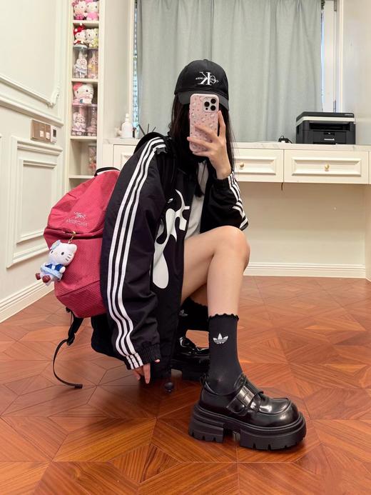 F031058复古风联名时尚印花运动休闲上衣外套立领夹克 商品图5