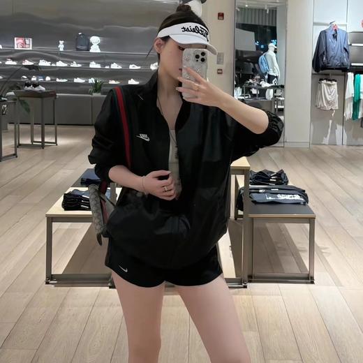 F031056男子宽松插肩防水夹克新款叠搭网眼刺绣舒适外套 商品图11