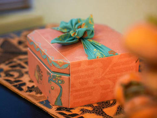 喜气盈门单层茶食礼盒（定制款） 商品图2