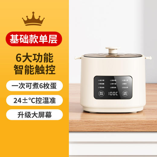 蒸蛋器新款自动断电 多功能煮蛋器 可预约早餐机煮鸡蛋神器 商品图3