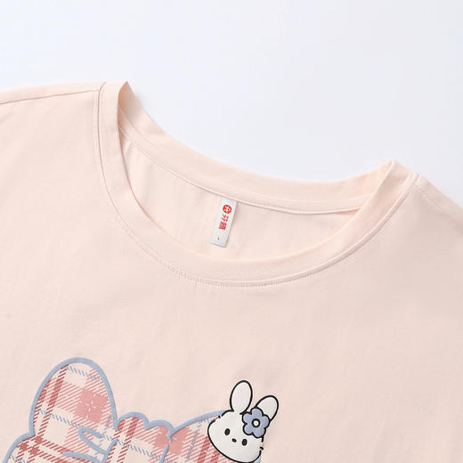 新款女士春夏季纯棉睡衣yc0416007 商品图2