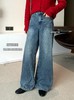 keiga*n开*间前口袋直筒牛仔裤 商品缩略图12