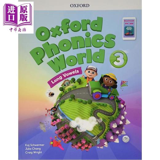 【中商原版】新版牛津自然拼读教材 Oxford Phonics World 3级别课本+练习册 牛津自然拼读世界 英语零基础发音phonics教材OPW 商品图1