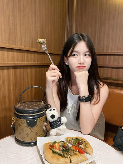 LV 拼色 老花 发财桶 商品图2