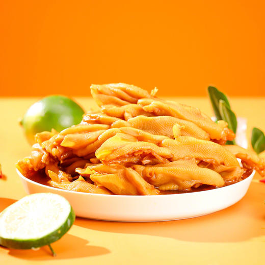 【新鲜现做】柠檬酸辣去骨鸭掌 门店同款锁鲜装 追剧解馋下酒必备零食 商品图4