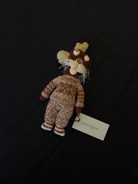 sophie digard | Doll Peetu-A 手作玩偶挂件娃娃佩图A款