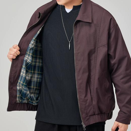 写素 翻领工装夹克外套 商品图1