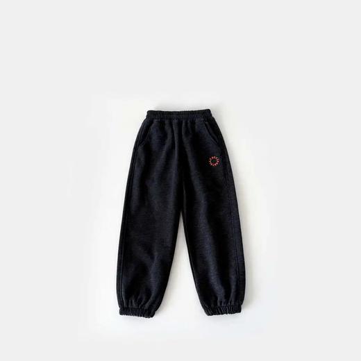 【枳芽】儿童缩腿刺绣卫裤  3色可选 120-170码 商品图2