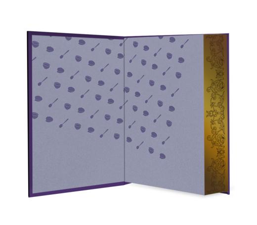 【真皮定制款】《雾都孤儿》，封面紫色山羊皮装订，书口三面鎏金+丝印花纹，欧式竹节 商品图3