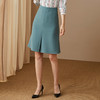 剩S 米思阳春季新款气质淑女鱼尾裙子修身显瘦开叉A字半身裙0379 商品缩略图1