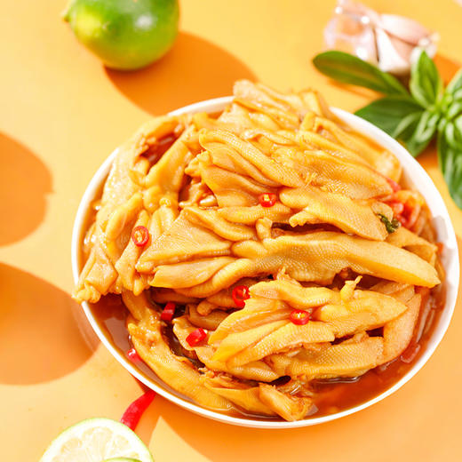 【新鲜现做】柠檬酸辣去骨鸭掌 门店同款锁鲜装 追剧解馋下酒必备零食 商品图3