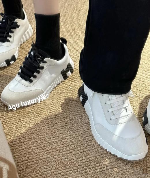 买手d渠道  大H拼色情侣款运动鞋   Bouncing超轻旅行鞋  鸳鸯配色熊猫鞋 商品图0