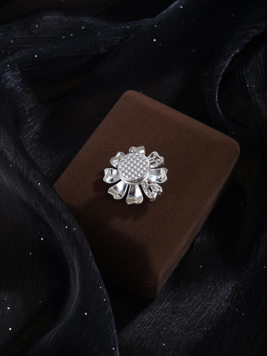 子佩集【花蕴和宁】珍珠惜王妃胸针【XXXZ255】八瓣花2602 商品图4
