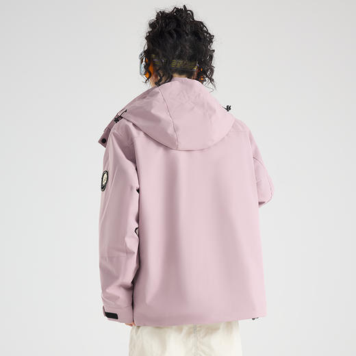 【幸运鹿】男女款山系石墨烯羽绒三合一冲锋衣96892R 商品图5