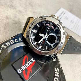 CASIO卡西欧G-SHOCK机械之心Gsteel系列GST-B200 钢铁之心男士潮流运动商务手表