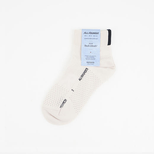 ROTOTO "ANKLE" ALLROUNDER系列快干除臭网眼男女低帮运动袜 商品图4