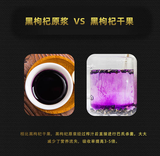 100%鲜枸杞原浆 50mlx30瓶 商品图3