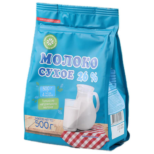 原装进口白俄罗斯罗斯祖母1944奶粉(原装进口)500g袋装 商品图1