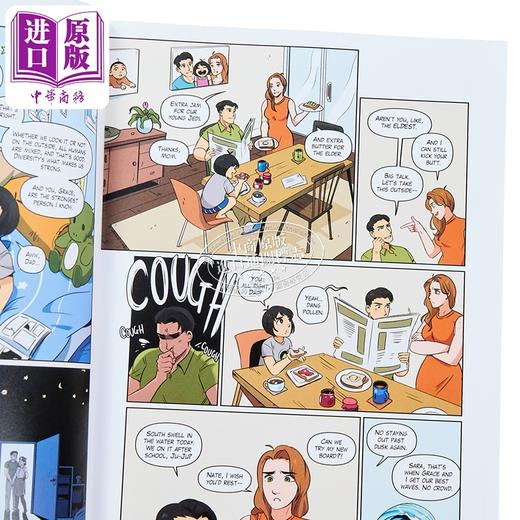 【中商原版】龙之城1 风暴觉醒 图画小说 中级阅读 英文原版 The Awakening Storm A Graphic Novel Jaimal Yogis 商品图2