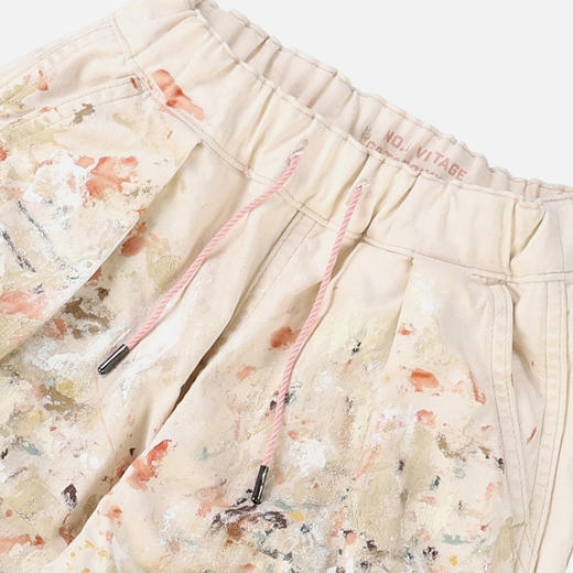 G2H日本童装 GO TO HOLLYWOOD 26春夏复古泼墨工装长裤 商品图3