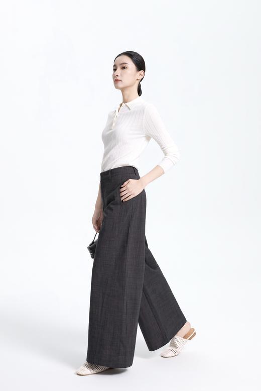 定制亚麻直筒裤 商品图6