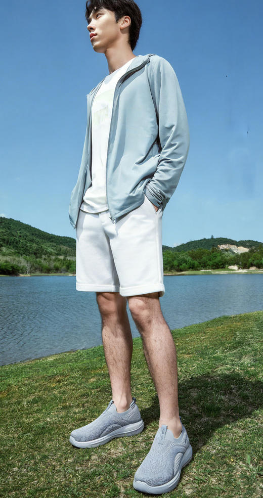 【轻享健步，惬意出行】男女轻便运动鞋，超轻高弹聚氨酯鞋底，防滑减震；棉麻鞋垫，清爽透气不闷脚 商品图2