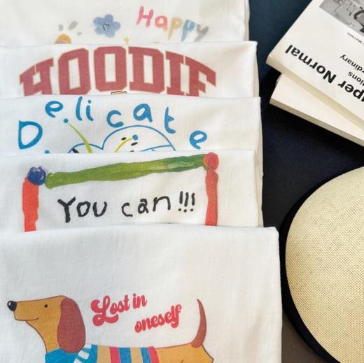 【好看好穿还好价！任选2件！纯棉高克重白喷T恤】颜色多样百搭 修身藏肉 商品图6