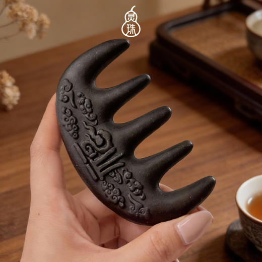 【古法合香梳】灵珠 合香梳 1个 发间留暗香 商品图2