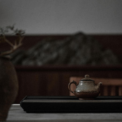 无墨 新见山 w7930系列 国画石茶盘 商品图3