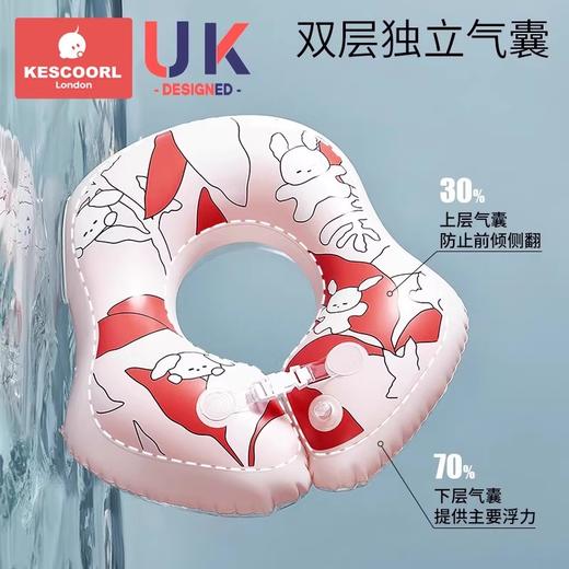 科巢儿童游泳圈腋下圈婴儿小月龄0一1岁-2岁3岁以上6个月宝宝幼儿趴圈 商品图3