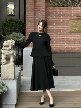 Lp新款🖤极简前后两穿套装